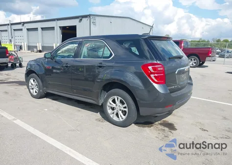 2017 Chevrolet Equinox Ls из США, поврежденный, VIN 2GNFLEEK2H6289949